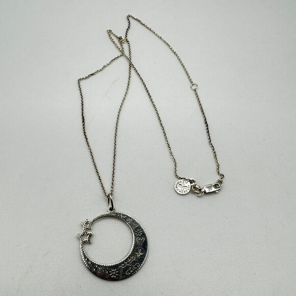 Tanya Moss Star and Moon Mexico 925 necklace! - Picture 4 of 12